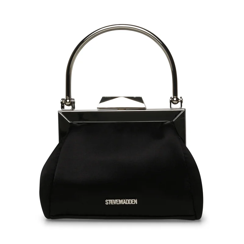 STEVE MADDEN Steve madden salix black clutch